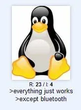 Everything Just Works Except Bluetooth