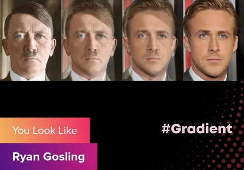 You Look Like Ryan Gosling Gradient
