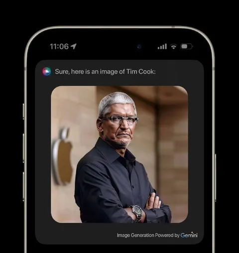 AI-Generated Image of Tim Cook