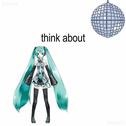 Hatsune Miku Disco Ball Loop