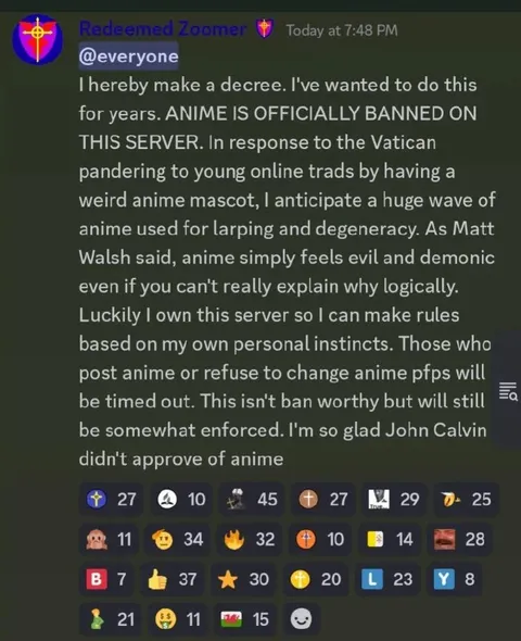 Anime Officially Banned