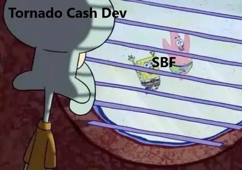 Tornado Cash Dev Watches SBF