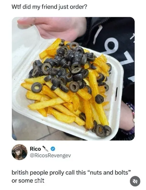 British People Call This Nuts and Bolts