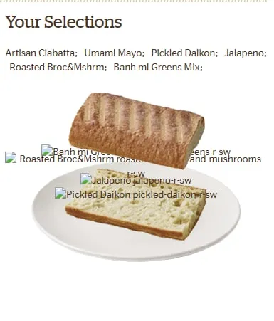 Broken Banh Mi Selection
