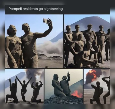 Pompeii Residents Go Sightseeing
