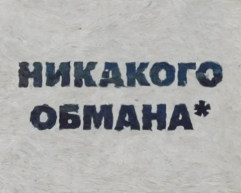 Никакого обмана