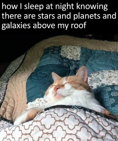 Sleeping Under the Galaxies