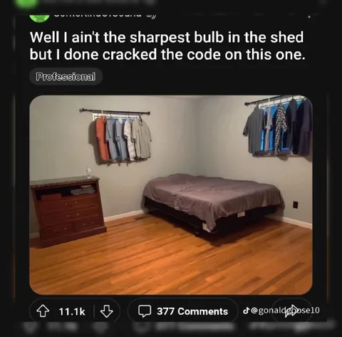 Cracked the Closet Code