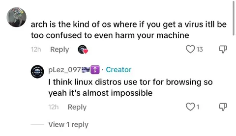 Linux Virus Too Confused