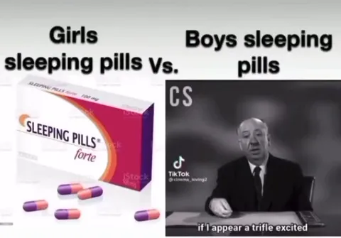 Girls Sleeping Pills vs Boys