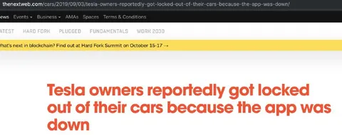 Tesla Owners Locked Out