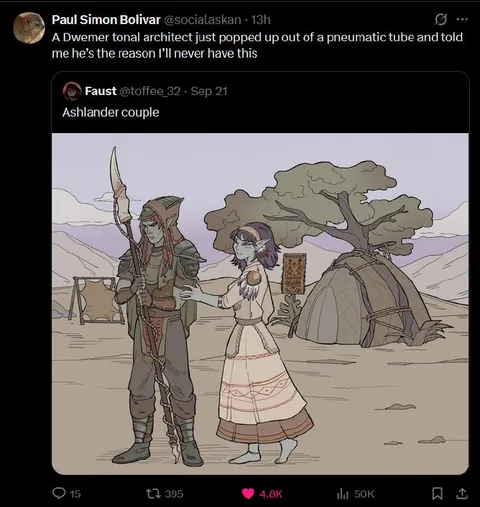 Ashlander Couple Meme