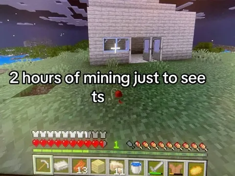 Two Hours of Mining for This