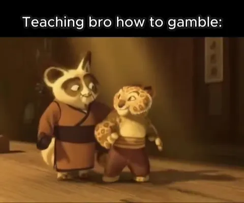 Teaching Bro How to Gamble