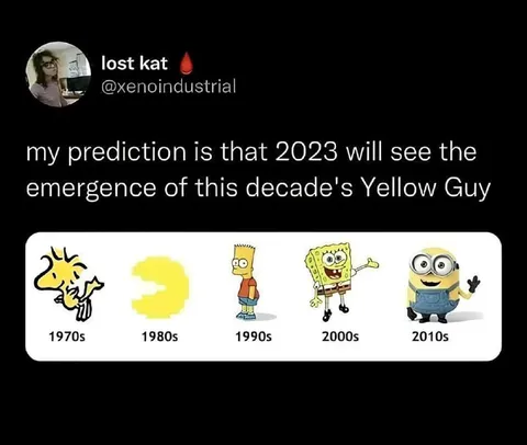 The Decade's Yellow Guy