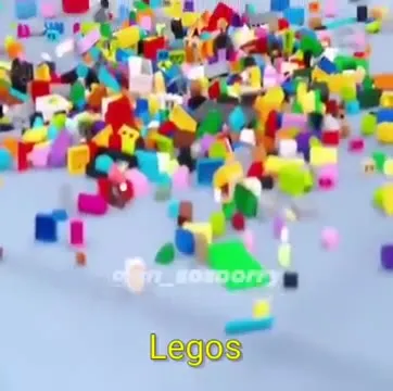 Wrestler Steps on Legos