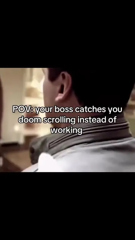 Boss Catches You Doomscrolling