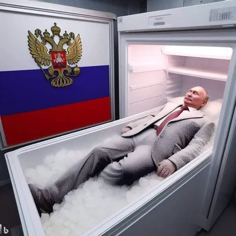 Путин в морозильной камере