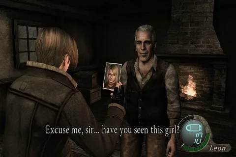 Leon Asks About Ashley