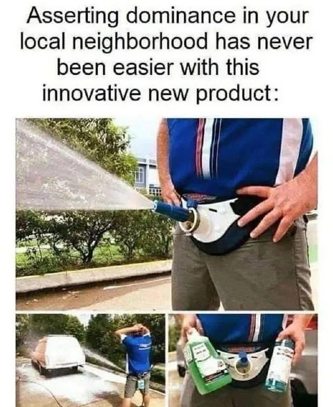 Belt-Mounted Neighborhood Sprayer