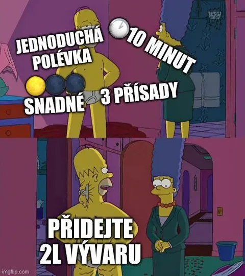 Jednoduchá polévka za 10 minut