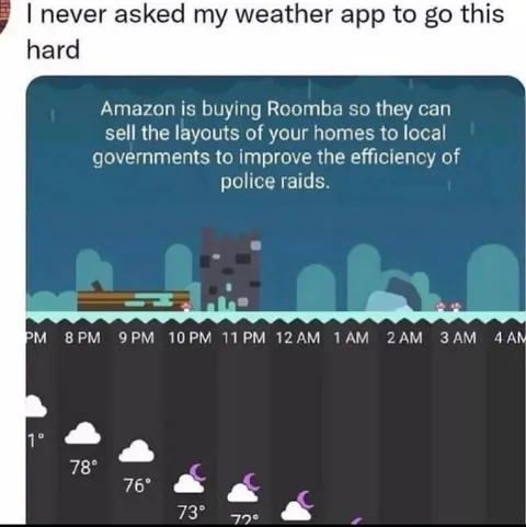 Weather App Goes Too Hard