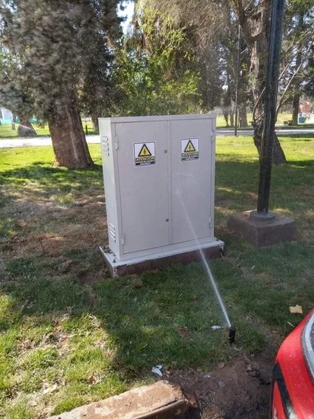 Manguera contra el peligro eléctrico