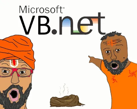 Microsoft VB.net Poop Joke