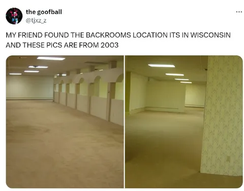 Wisconsin Backrooms From 2003
