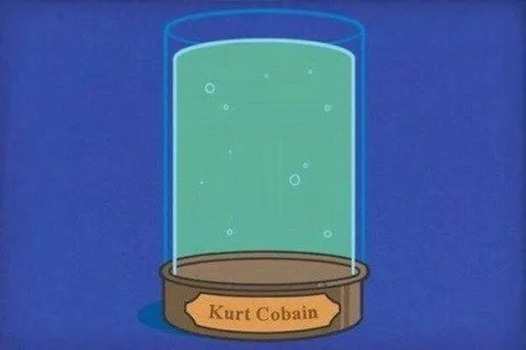 Kurt Cobain in a Jar