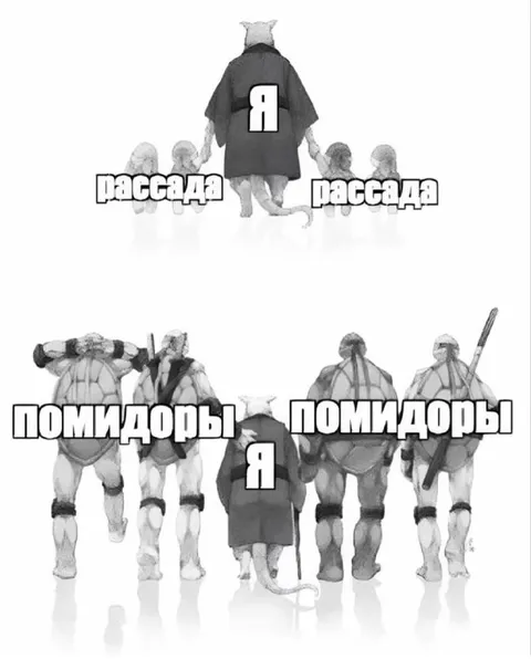 Я среди помидоров