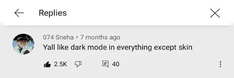 Dark Mode Except Skin