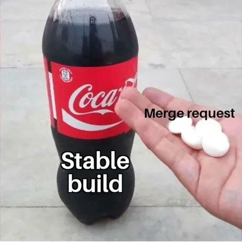 Stable Build Beats Merge Request