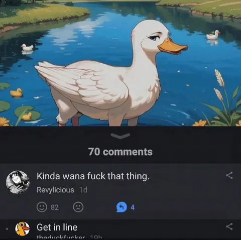 Duck Thirst Comment Thread