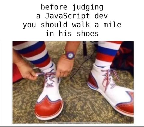 Before Judging a JavaScript Dev
