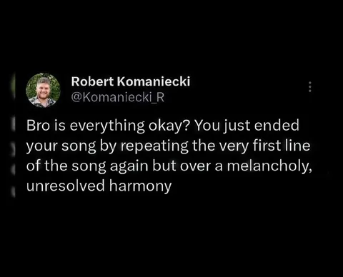 Melancholy Unresolved Harmony