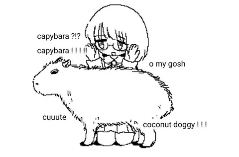 Coconut Doggy Capybara