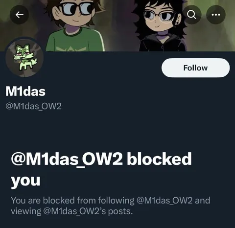 Blocked You Twitter Screenshot