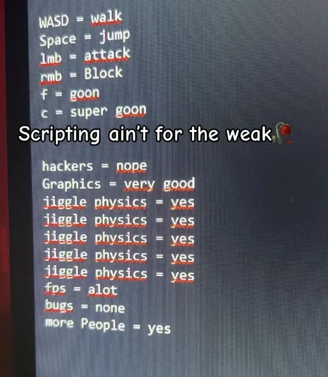 Scripting Ain't for the Weak
