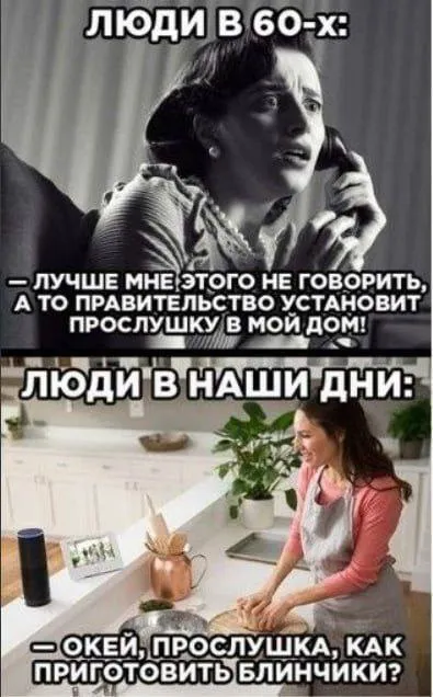 Люди в 60-х и сегодня