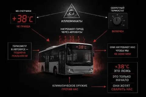 Климатическое оружие в автобусе