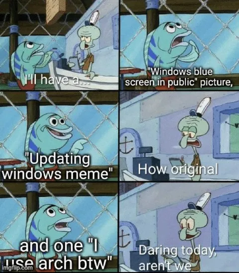 Windows Meme Originality Roast