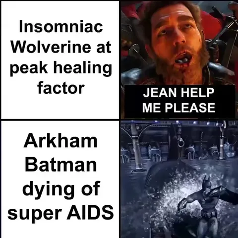 Wolverine Healing Factor vs Arkham Batman
