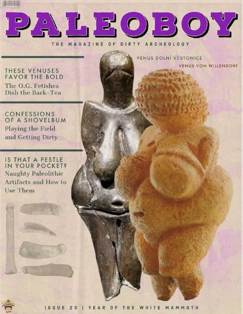 Paleoboy Venus Magazine Cover