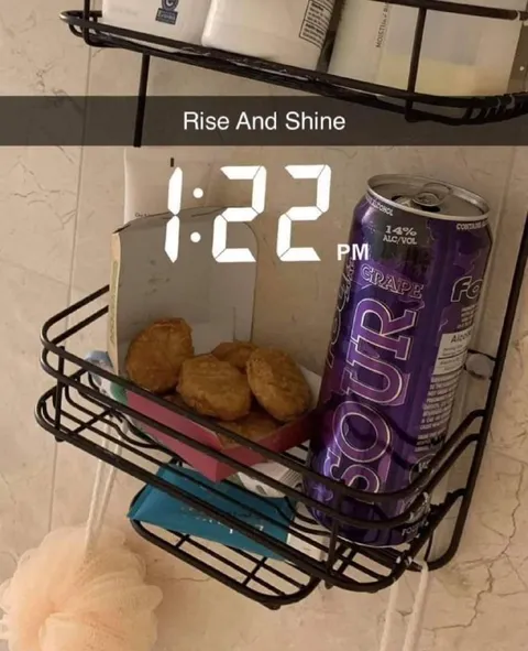 Rise and Shine at 1:22 PM