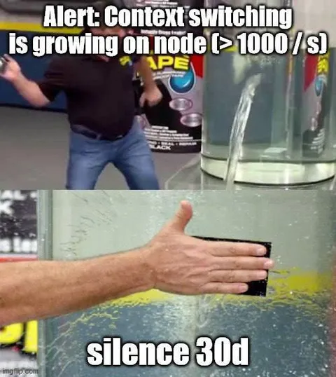 Context Switching Hits Node 1000