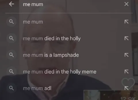 Me Mum Search Suggestions