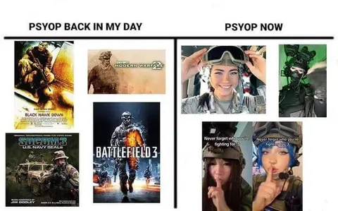 PSYOP Back in My Day vs Now
