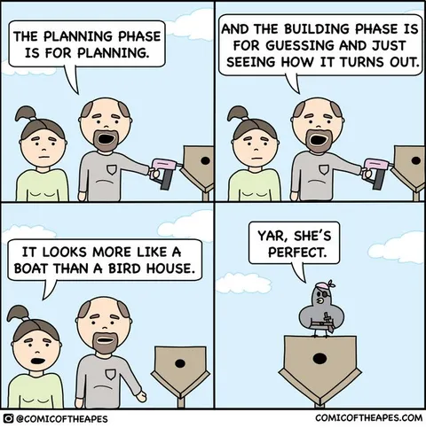 Planning Versus Building