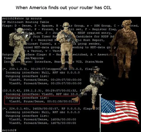 America Finds Oil in Your Router